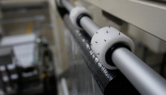 pre-perforated shrink film tips