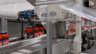 vertical shrink wrapper seals